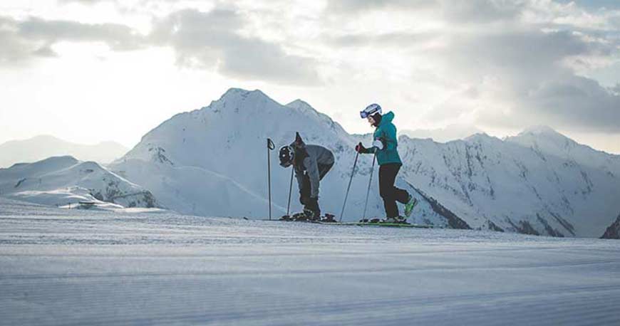 Vorteilhafte Lage im Winterurlaub